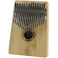 EFINNY 17 Teclas Kalimba Pulgar Piano Piano Instrumento de Madera Barra de Aluminio Pino Kalimba Teclado Música Portátil…